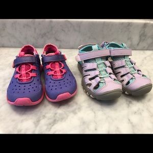 Girls size 8 shoes. Cat & Jack, Lily & Dan